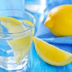 Lemon water with aloe vera recipe for healing inflammation.
