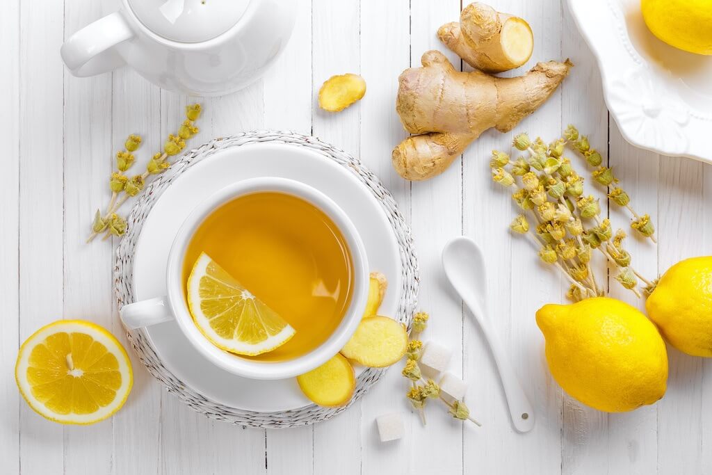 Herbal tea for sore throat and cough recipe
