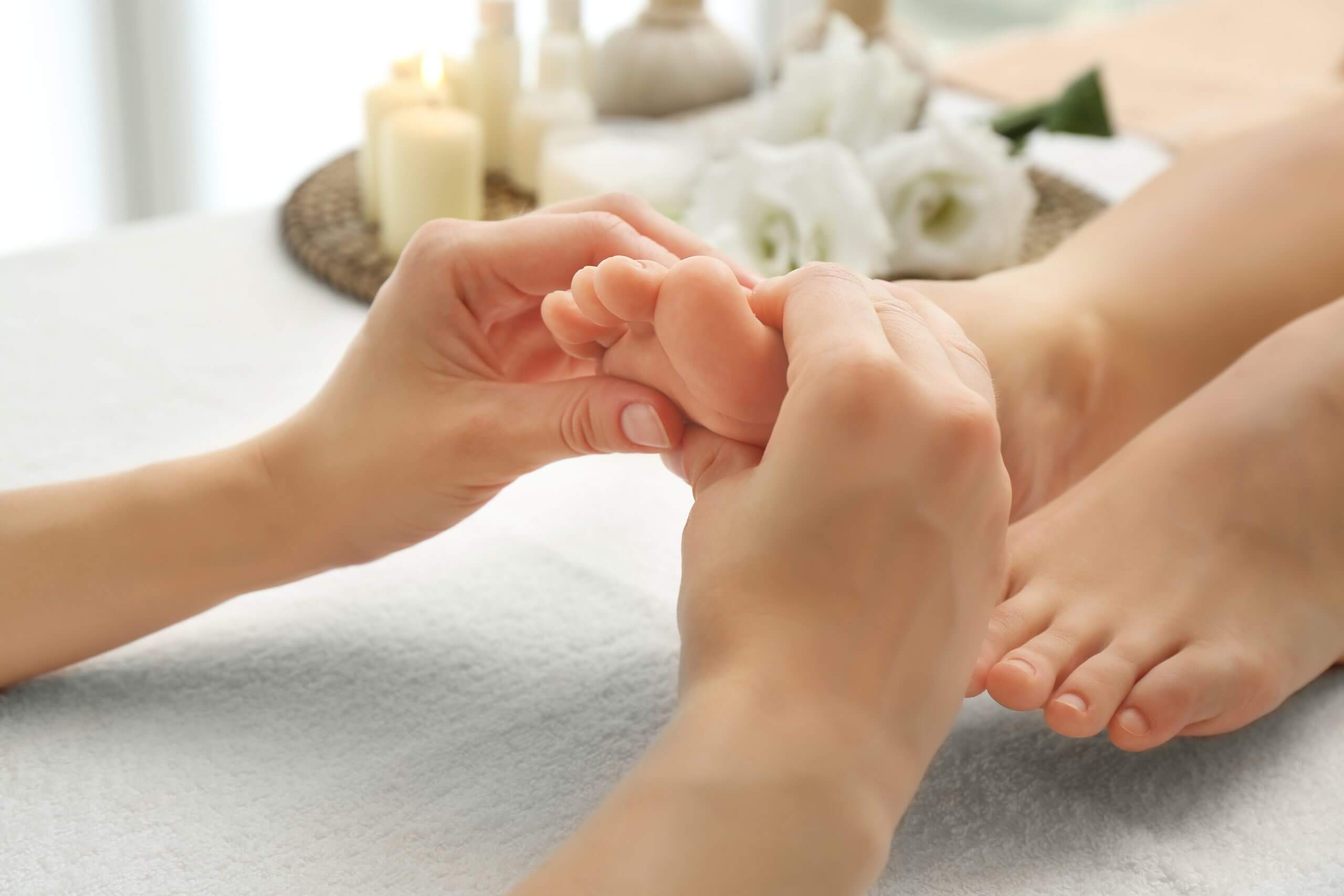 Foot Reflexology Using Tranquil Massage Oil