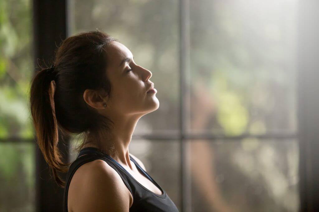 Tranquil breathing technique to reduce stress and anxiety